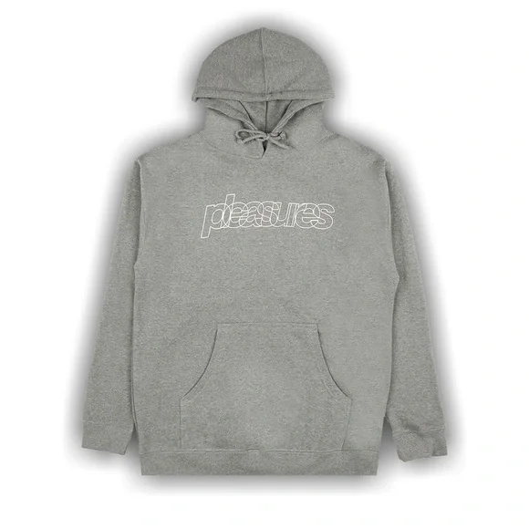 Pleasures Flight Hoodie Gunmetal Grey Size Medium - Picture 1 of 8